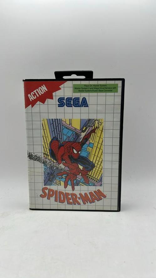Spider-man Sega Master System, Spelcomputers en Games, Games | Sega, Zo goed als nieuw, Mega Drive, 1 speler, Ophalen of Verzenden