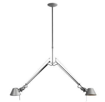 Plafondlamp Artemide Tolomeo Sospensione due bracci beschikbaar voor biedingen