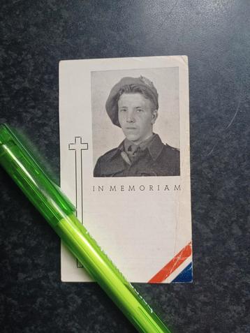 Oud foto-bidprentje Vlierden Karel vd Ven 1928 1949 beschikbaar voor biedingen