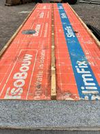 35 m² Isobouw SlimFix zelfdragende isolatie dakplaten, Doe-het-zelf en Verbouw, Overige materialen, Gebruikt, Zwart, 15 m² of meer