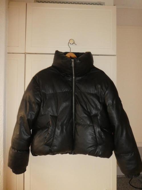 Zadig & Voltaire cropped jas XXS puffer zwart dons ZGAN, Kleding | Dames, Jassen | Winter, Zo goed als nieuw, Maat 34 (XS) of kleiner