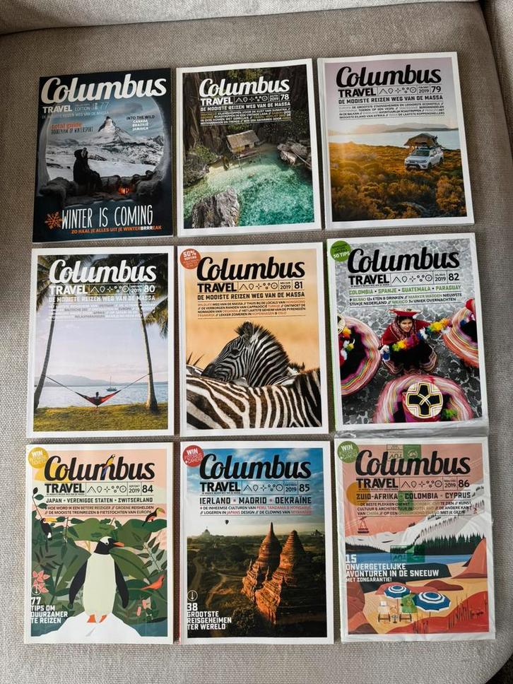 Colombus Travel Magazine, Boeken, Tijdschriften en Kranten, Zo goed als nieuw, Ophalen of Verzenden