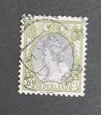 nvph 69 gestempeld Koningin Wilhelmina bontkraag 1899-1921, Postzegels en Munten, Postzegels | Nederland, Verzenden, T/m 1940