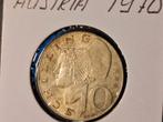 Oostenrijk 10 schilling 1970 zilver, Ophalen of Verzenden, Oostenrijk, Zilver