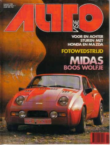 Autovisie 1 1988 : Ford Sierra RS500 Cosworth - Midas Gold beschikbaar voor biedingen