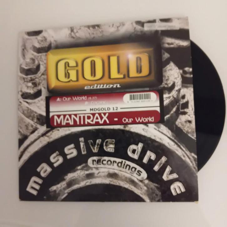 Mantrax - Our World (Gold Edition) 12", Cd's en Dvd's, Cd's | Dance en House, Zo goed als nieuw, Techno of Trance, Ophalen of Verzenden