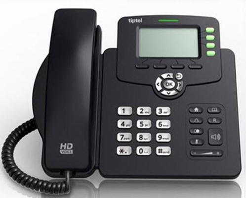 Tiptel 3230 bureau IP telefoon inclusief adapter, Telecommunicatie, Vaste telefoons | Handsets en Draadloos, Nieuw, 1 handset