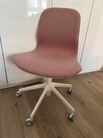 Bureaustoel roze-wit (LÅNGFJÄLL-Ikea), Ophalen, Zo goed als nieuw, Roze, Bureaustoel