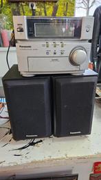 Panasonic SA-PM01 Stereo Systeem met Speakers, Ophalen of Verzenden, Gebruikt, Tuner of Radio, Microset