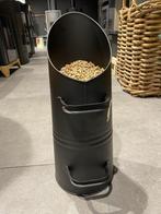 Kolenkit / pelletemmer, Tuin en Terras, Haardhout, Minder dan 3 m³, Verzenden, Overige houtsoorten, Blokken