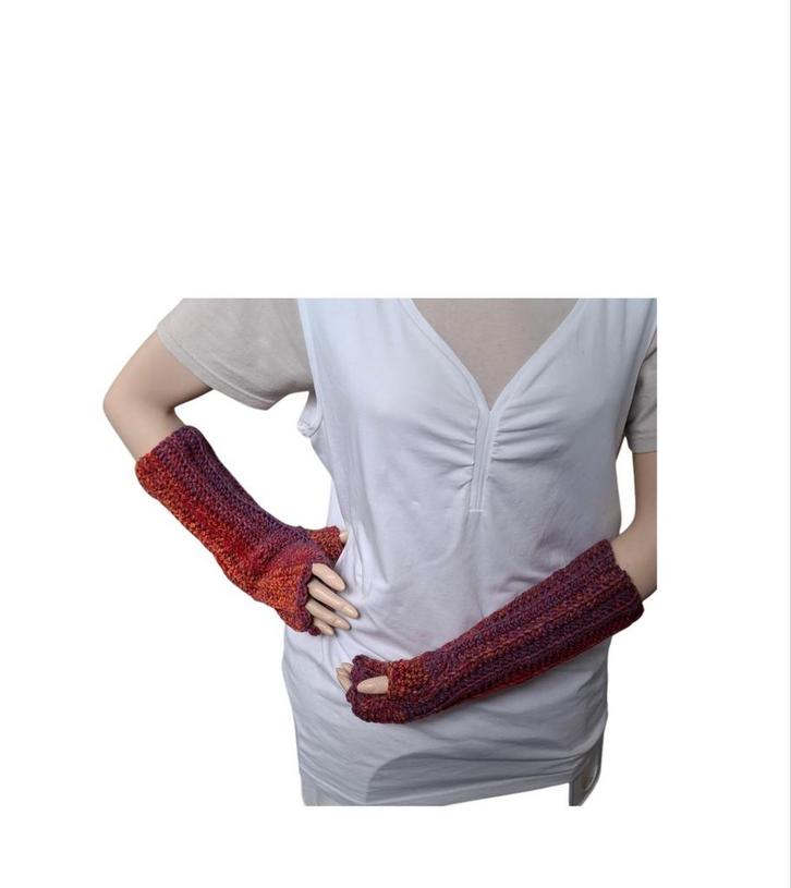 Gehaakte Polswarmers - Handgemaakt & Uniek!, Kleding | Dames, Mutsen, Sjaals en Handschoenen, Nieuw, Handschoenen, Verzenden