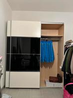 Kledingkast met schuifdeuren, Huis en Inrichting, Kasten | Kledingkasten, Ophalen, Gebruikt, 200 cm of meer, 150 tot 200 cm