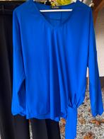 Koningsblauwe blouse D'Etoiles Casiopé, maat 42, Cambio, Maat 42/44 (L), Zo goed als nieuw, Verzenden
