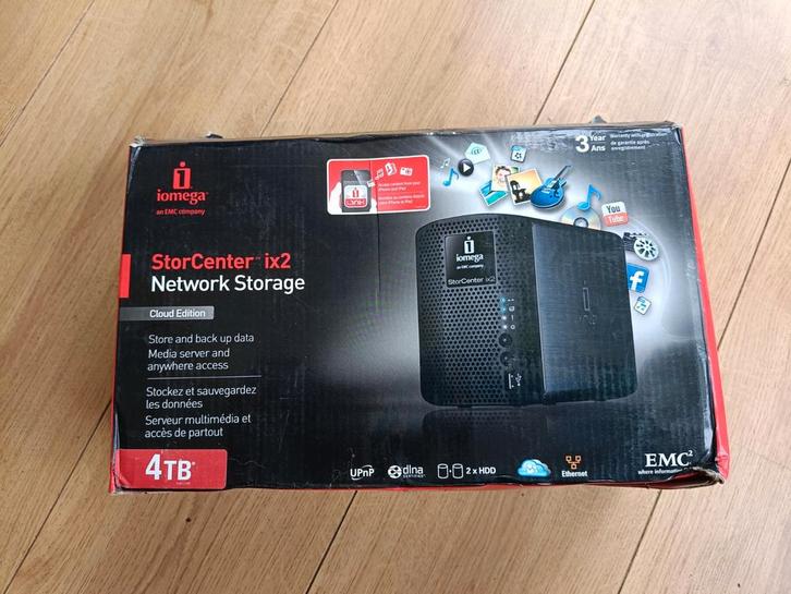 Iomega StorCenter ix2 - 4TB NAS, Computers en Software, NAS, Gebruikt, Ophalen of Verzenden