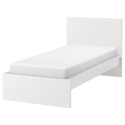 te koop 1-persoons bed, Huis en Inrichting, Slaapkamer | Bedden, Zo goed als nieuw, Eenpersoons, 90 cm, 200 cm, Hout, Wit, Verstelbaar