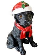Kerstornament Labrador beeld kersthond H.40, Diversen, Kerst, Verzenden, Nieuw