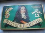 Oud Sigaren Blik - Willem II Royal / Kersten Valkenswaard, Verzenden, Gebruikt, Tabaksdoos of Verpakking