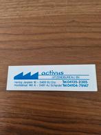 2779 Actuvis Uitzendbureau BV sticker, Verzamelen, Stickers, Ophalen of Verzenden