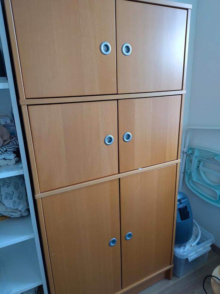 Ikea Effektiv kast - degelijke kledingkast, Huis en Inrichting, Kasten | Kledingkasten, Gebruikt, 150 tot 200 cm, 50 tot 100 cm