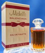 Mini - BALENCIAGA - Michelle - 5ml - edt - 4,8cm, Ophalen of Verzenden, Gebruikt, Miniatuur, Gevuld