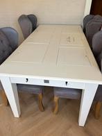 Riviera Maison tafel Le Dinner (eventueel met stoelen), Huis en Inrichting, Ophalen, Gebruikt