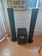 JBL zuil speakers met subwoofer, Ophalen of Verzenden, Subwoofer, Zo goed als nieuw, JBL