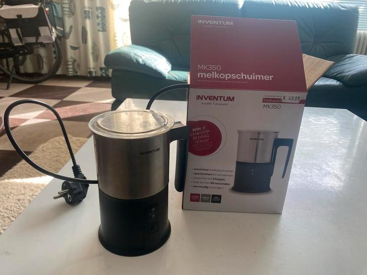 Invento Melkopschuimer MK350, Witgoed en Apparatuur, Melkopschuimers, Gebruikt, Elektrische melkopschuimer, Ophalen of Verzenden