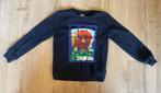 Hema jongens donkerblauwe trui bon voyage in maat 122/128, Kinderen en Baby's, Kinderkleding | Maat 122, Trui of Vest, Ophalen of Verzenden