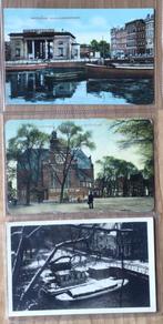 3 Oude ansichtkaarten Amsterdam, Noord-Holland, Ongelopen, Ophalen of Verzenden, Voor 1920