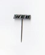 volmetaal autospeld Transportbedrijf WEB Groningen, Verzamelen, Speldjes, Pins en Buttons, Ophalen of Verzenden, Overige onderwerpen