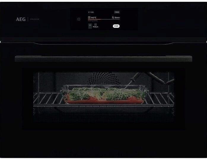 AEG combi-magnetron : CM7600B, Witgoed en Apparatuur, Magnetrons, Nieuw, Inbouw, Combimagnetron, 45 tot 60 cm, Crisp, Grill, Hete lucht