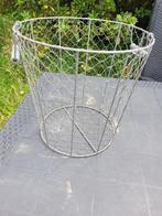 House of Seasons mand sun D 30 H 30 cm grijs, metaal, Overige materialen, Mand, ., Rond