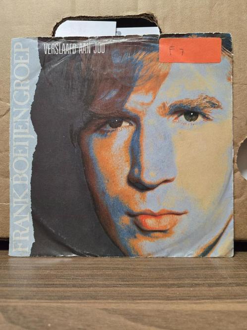 Frank Boeijen groep - Verslaafd aan jou, Cd's en Dvd's, Vinyl Singles, Zo goed als nieuw, Single, Nederlandstalig, 7 inch, Ophalen of Verzenden