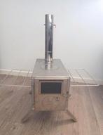 Tent stove, kachel, NIEUW, tentstove,  tentkachel, RVS....., Caravans en Kamperen, Kampeeraccessoires, Nieuw