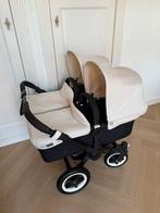 Bugaboo Donkey duo beige zwart in keurige staat, compleet, Kinderen en Baby's, Tweelingen en Meerlingen, Ophalen, Gebruikt, Kinderwagen of Buggy
