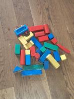 Gekleurde houten blokken, Ophalen of Verzenden, Gebruikt, Overige typen