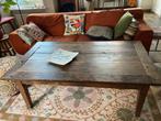Antieke rechthoekige salontafel - 143x84 cm, Huis en Inrichting, Tafels | Salontafels, Ophalen, Gebruikt, 100 tot 150 cm, 50 tot 100 cm