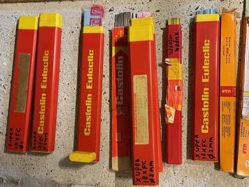 Te koop staafjes zilver en hardsoldeer Castolin Utp beschikbaar voor biedingen