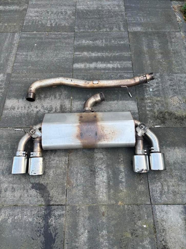 Golf 7R Milltek Catback Uitlaat - Non Resonated, Auto-onderdelen, Uitlaatsystemen, Volkswagen, Gebruikt, Ophalen