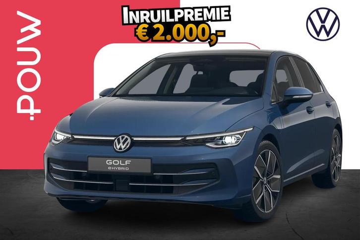Volkswagen Golf 1.5 eHybrid 204pk Style Edition | Panoramada, Auto's, Volkswagen, Bedrijf, Te koop, Golf, ABS, Achteruitrijcamera