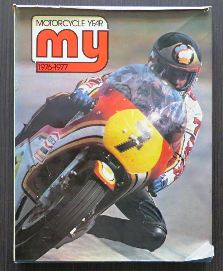 Motorcycle Year No. 2 - 1976-1977 (o.a. Sheene, deCoster), Boeken, Motoren, Gelezen, Algemeen, Verzenden