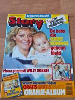 Story 1985 Corry Konings Johan Neeskens Toon Hermans Lady Di, Boeken, Verzenden, Zo goed als nieuw, Overige typen