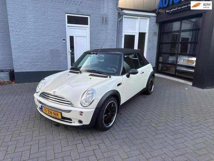 Mini Mini Cabrio 1.6 | 1e EIGENAAR | NAVI | CRUISE | PARKEER, Auto's, Mini, Bedrijf, Te koop, Cabrio, ABS, Airbags, Airconditioning