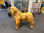 Groot Bulldog beeld voor buiten, Verzamelen, Beelden en Beeldjes, Ophalen, Gebruikt, Dier