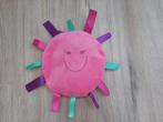 Knuffel knuffeldoekje Difrax zon roze K6891, Ophalen of Verzenden, Zo goed als nieuw, Beer