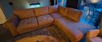 Urban Sofa Lounge Bank - Gallardo Leder Brown, Huis en Inrichting, Ophalen, Zo goed als nieuw, Leer