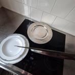 2x6 sobere tinnen onderborden 92% tin, 30 cm, Overige materialen, Gebruikt, Ophalen of Verzenden, Bord(en)