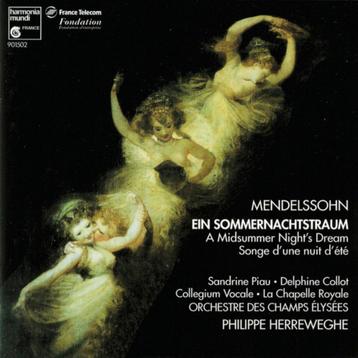 MENDELSSOHN Ein sommernachtstraum CD HERREWEGHE HM ZGAN beschikbaar voor biedingen