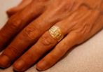 gouden zegelring verloren, Ophalen, Gebruikt, 20 of groter, Heer