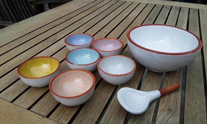 Vintage pinda/nootjes set compleet met lepel, Adco?, Dieren en Toebehoren, Paarden en Pony's | Beschermers, Gebruikt, Ophalen of Verzenden